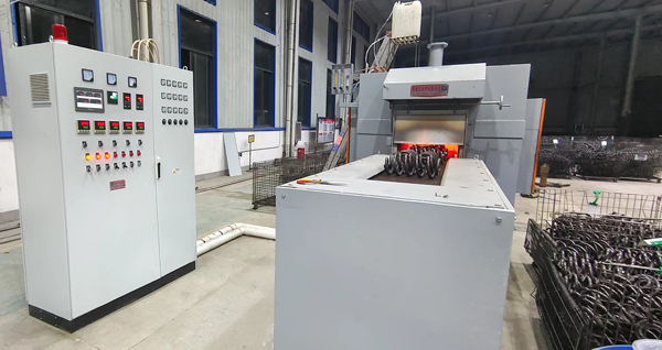 Mesh belt furnace